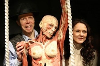 Dr. von Hagens at BODY WORLDS Amsterdam